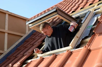 Pose de fenêtres de toit Velux à Gomont